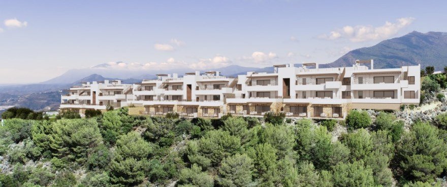 Luxusapartment mit Panoramablick in einer modernen Anlage – Strände und Golfplätze in unmittelbarer Nähe, Costa del So