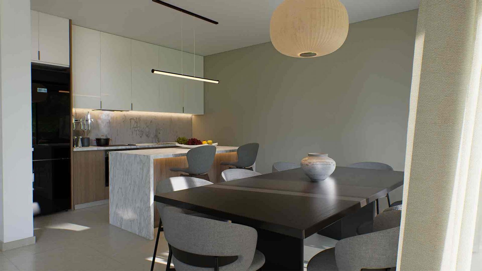 Elegantes 1+1-Apartment in ruhiger Lage in Polis mit modernem Komfort