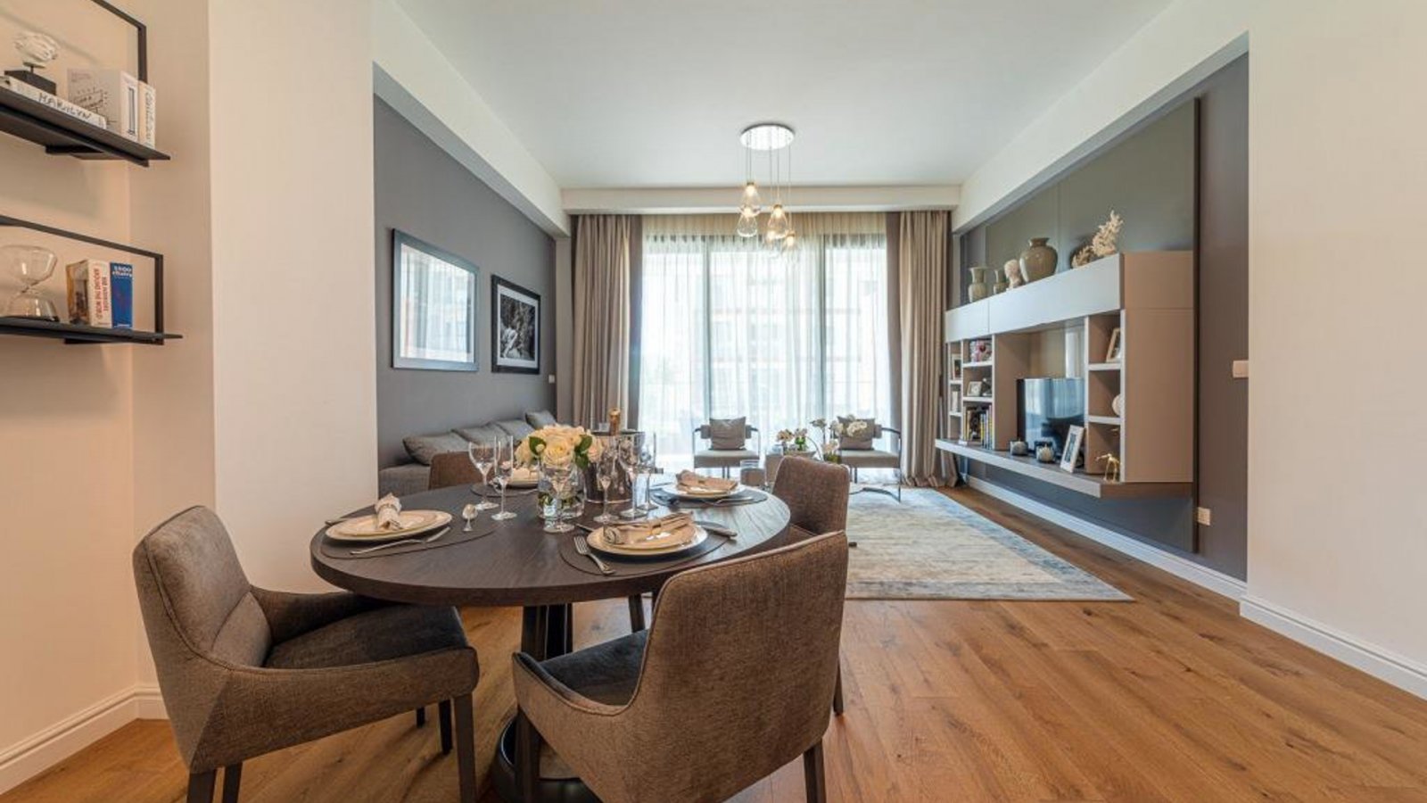 Modernes Apartment mit zwei Schlafzimmern → in Strandnähe und nahe der Altstadt, Meerblick → Paphos