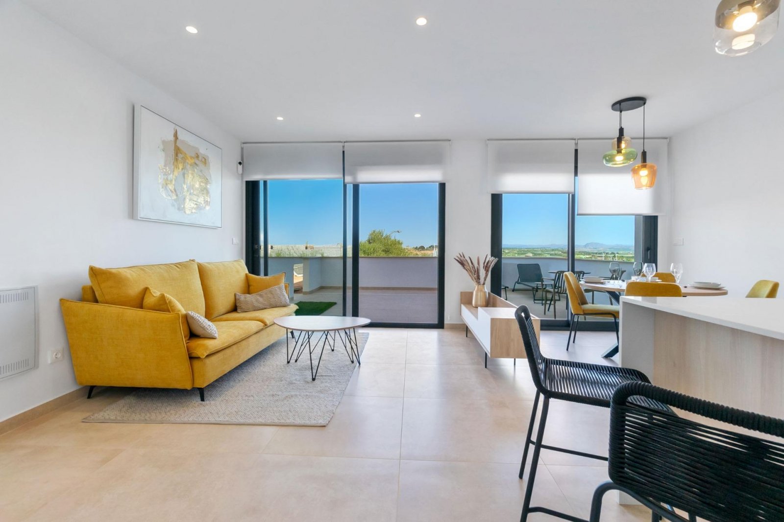 Elegantes Apartment mit Lagunenblick und großer Terrasse – Los Balcones, Torrevieja