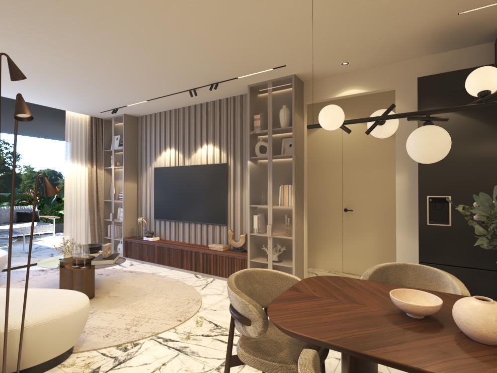 Luxuriöse Vierzimmerwohnung in einem Neubau im sonnigen Larnaka mit Dachgarten