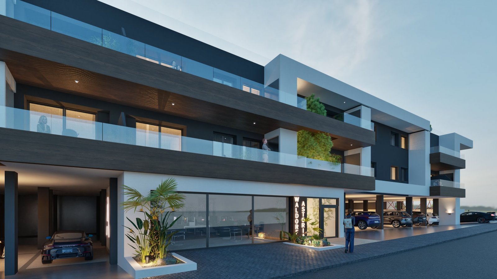 Moderne Apartments → Terrassen, private Gärten und Solarien → Benijófar