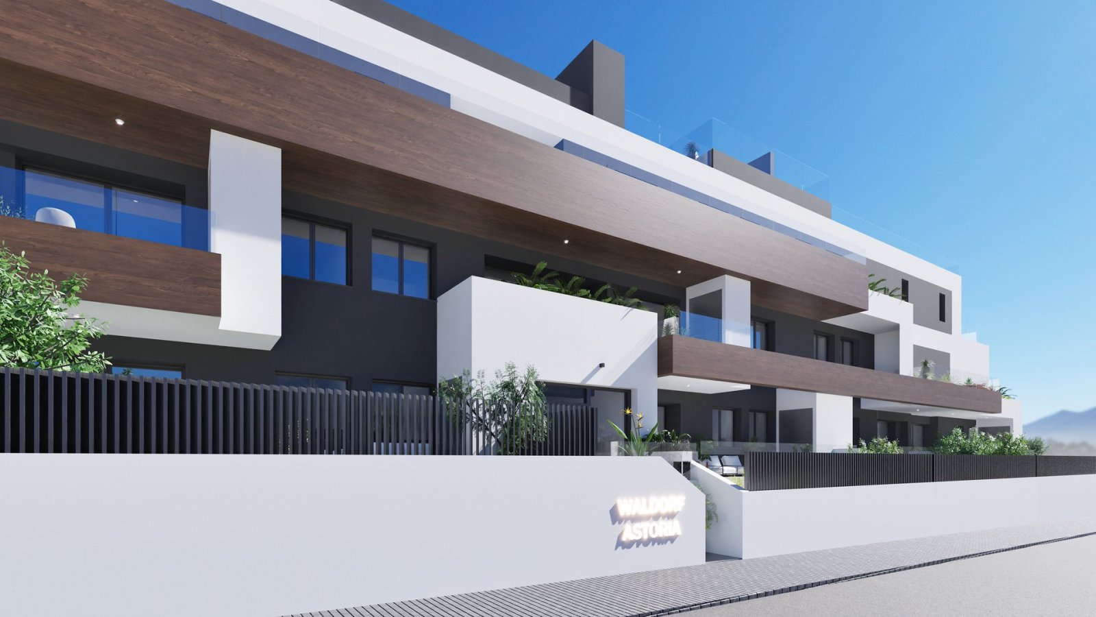 Moderne Apartments → Terrassen, private Gärten und Solarien → Benijófar