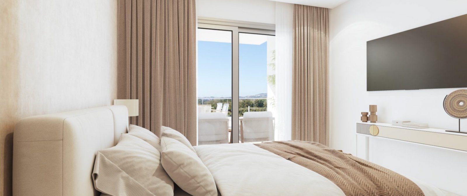 Exklusive Maisonette-Wohnung direkt am Golfplatz mit spektakulärem Meerblick, Mijas, Malaga.