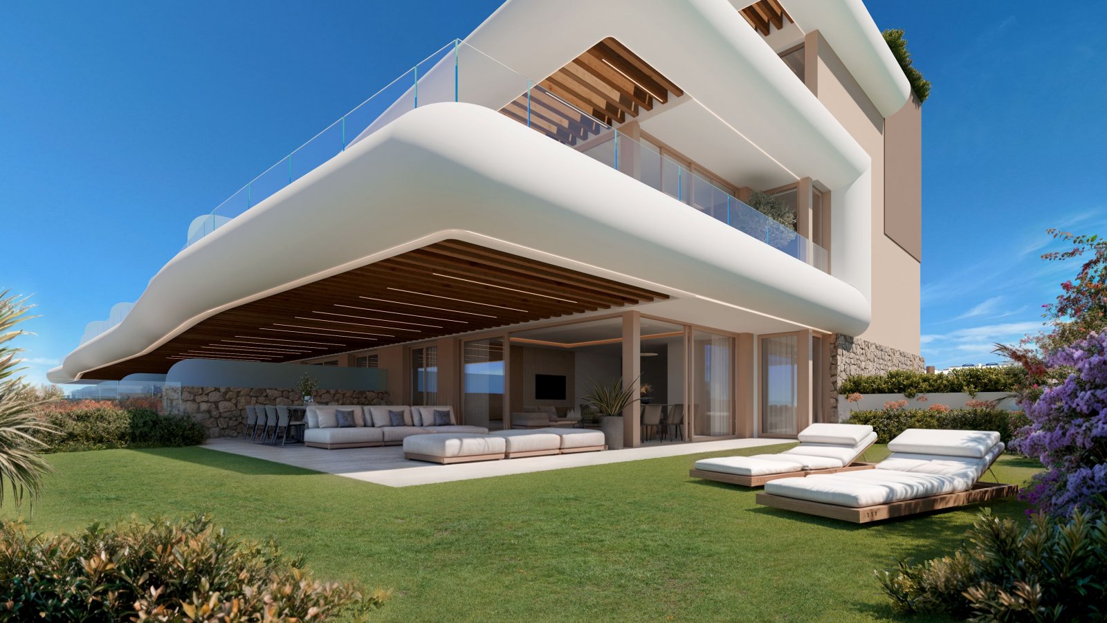 Exklusive Apartments und Penthäuser → 2 km vom Meer, 400 m vom Golfplatz entfernt → Casares Costa