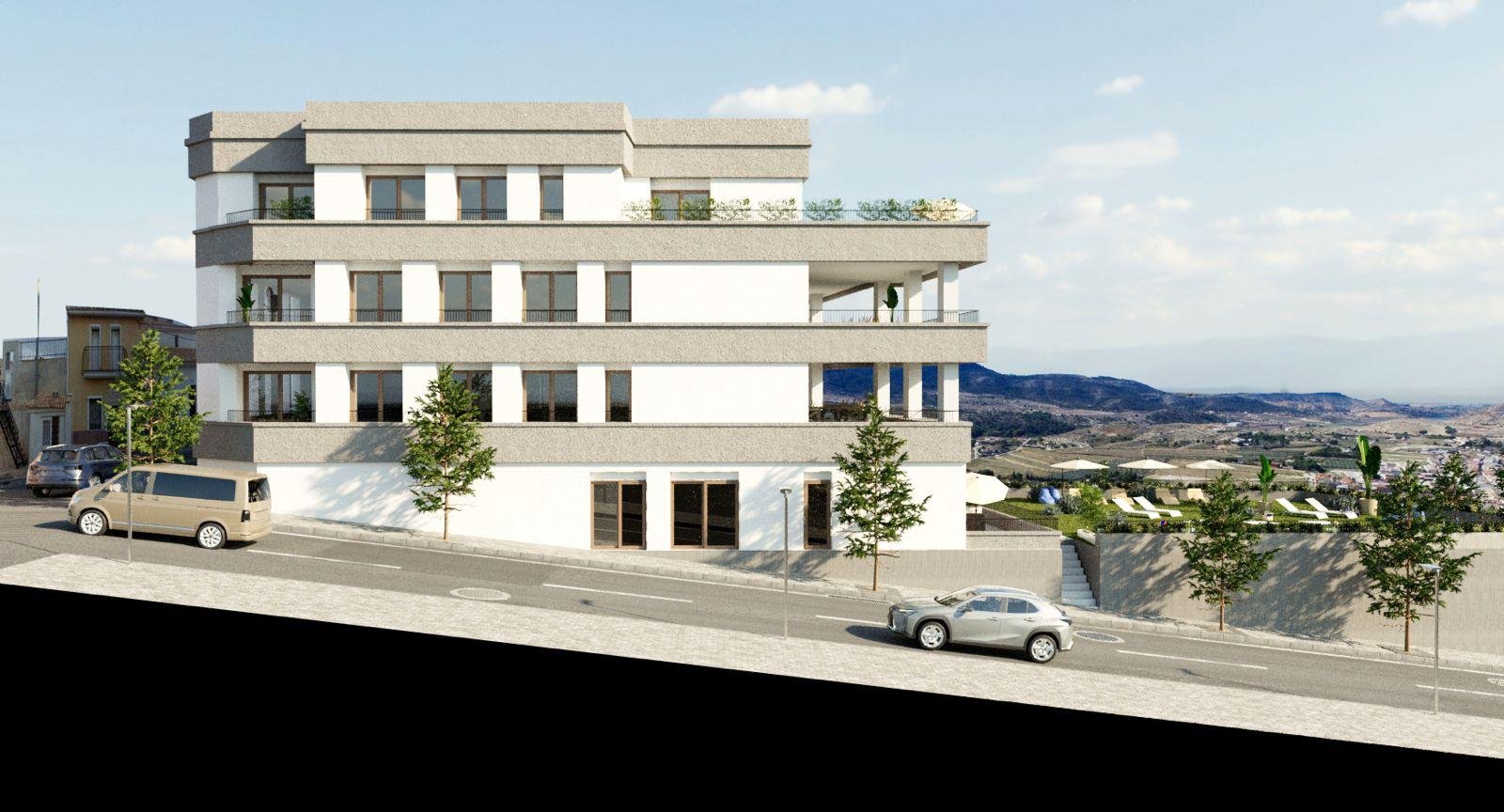 Moderne Apartments → Gemeinschaftspool und ruhige Naturumgebung → Hondón de las Nieves