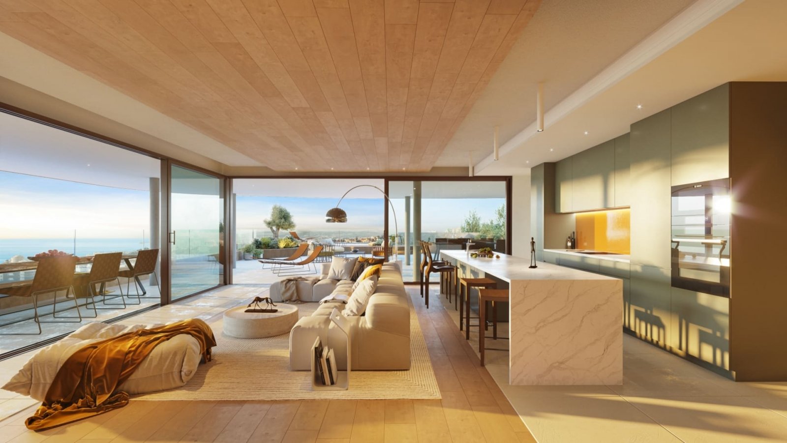 Exklusive Apartments → Meerblick, Smart Home, Strandnähe → Fuengirola