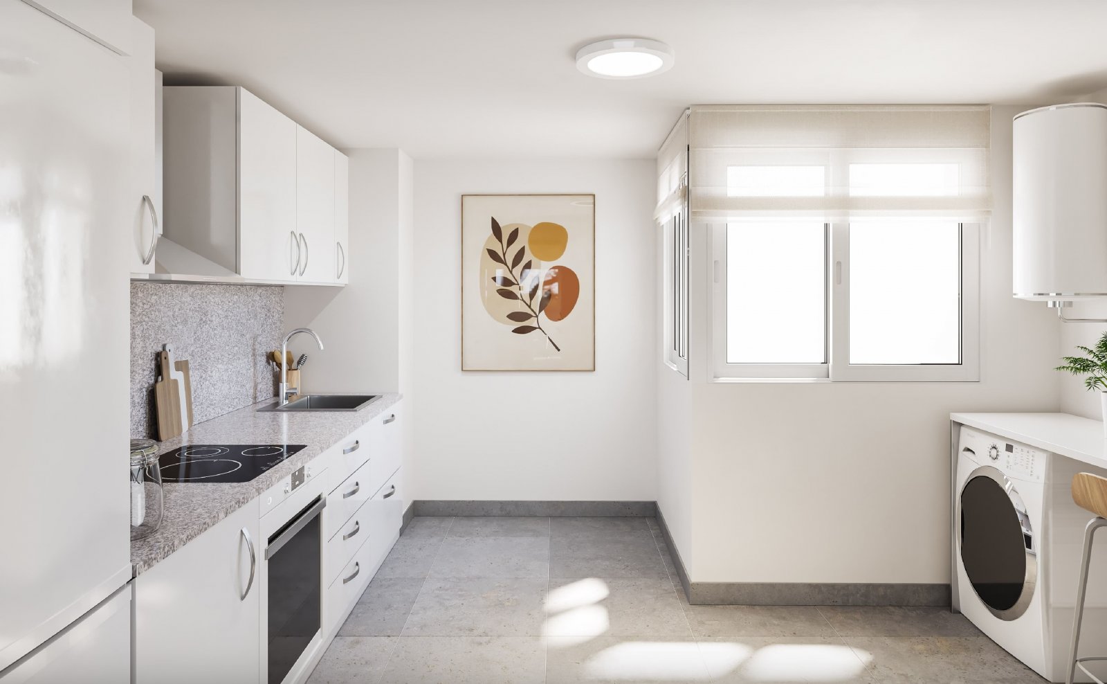 Moderne Apartments → 1 km vom Strand entfernt, Meerblick → Torre del Mar