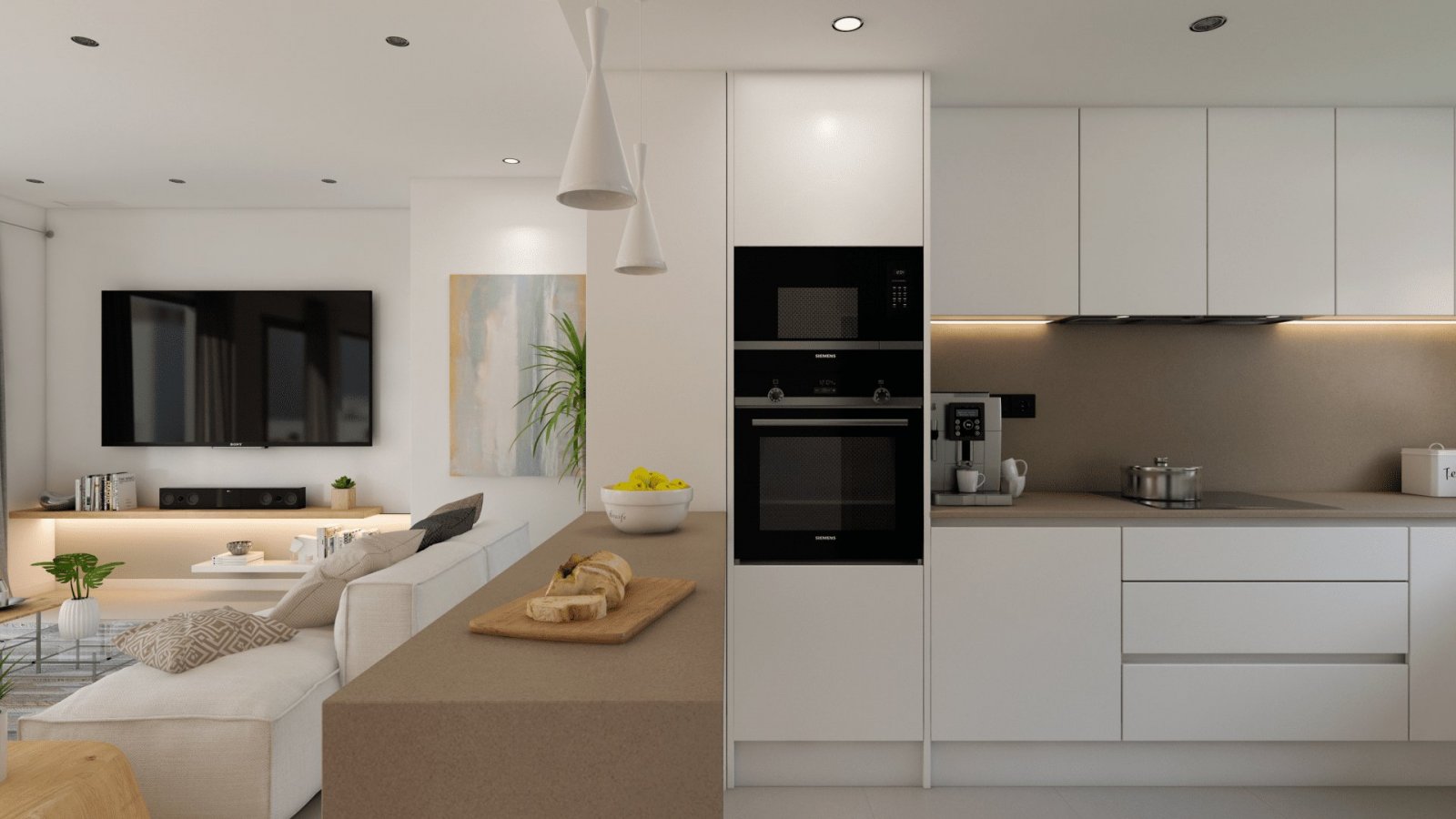 Exklusive Apartments → Meer- und Poolblick → Casares