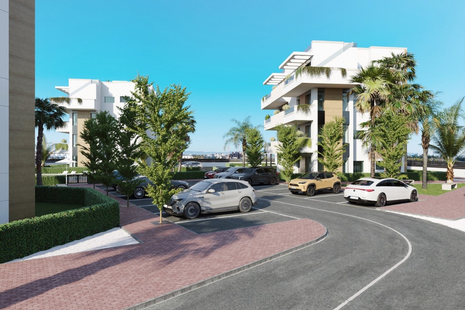 Exklusive Apartments → 5 km vom Meer entfernt, Swimmingpool und Gartenanlage → Torre-Pacheco
