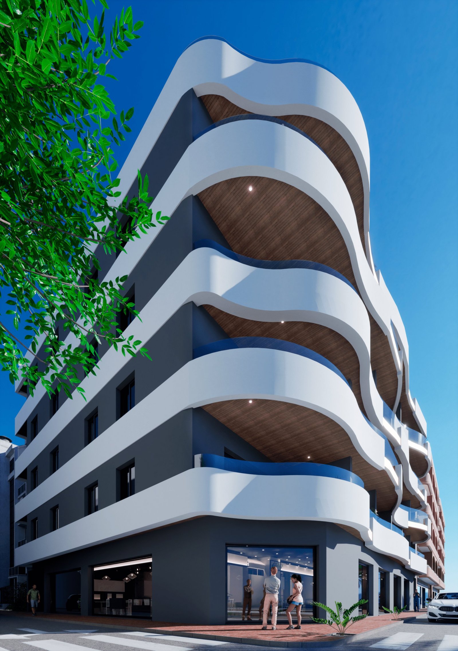 Słoneczne apartamenty i penthousy, 100 m od morza, Torrevieja