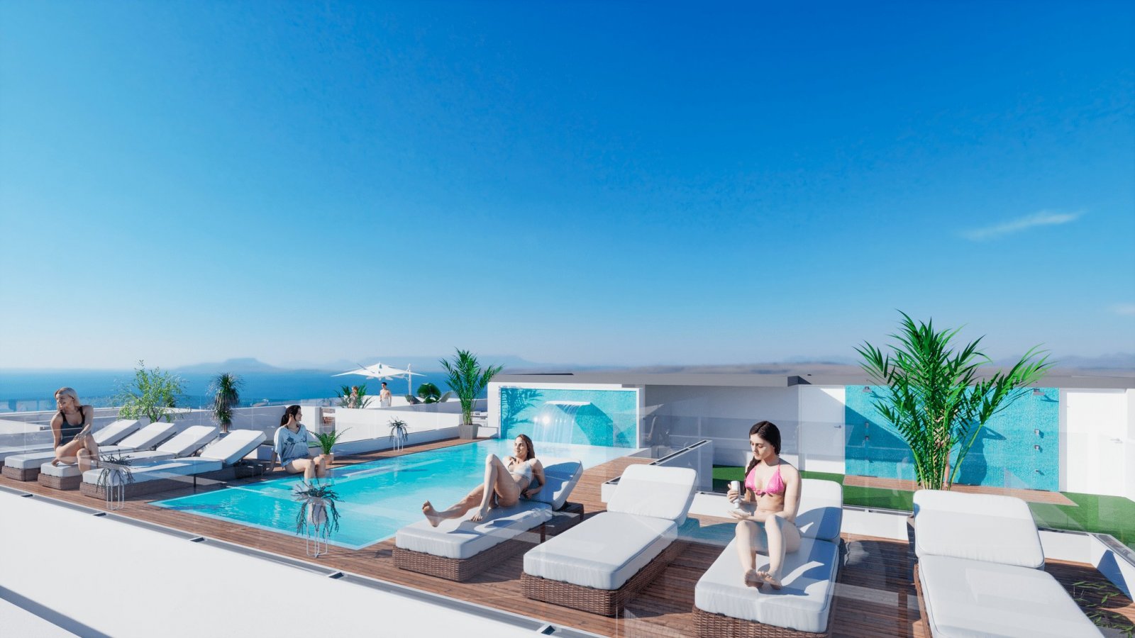 Nowoczesne apartamenty i penthousy, 100 m od plaży, Torrevieja