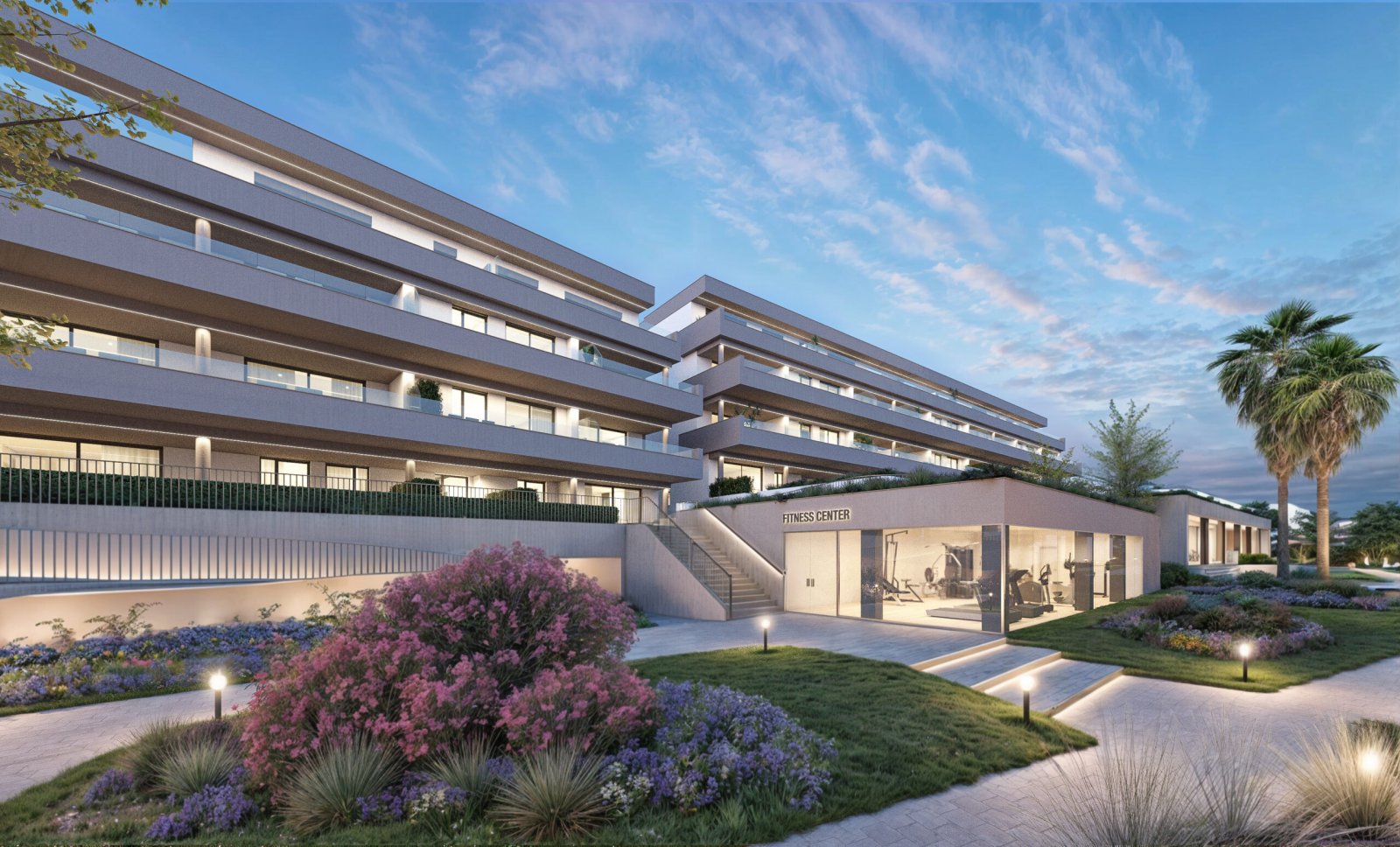 Moderne Residenz mit Meerblick und Pool in Estepona