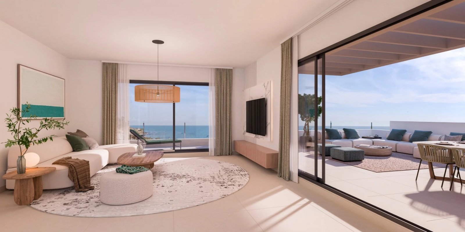 Elegancki apartament na pierwszej linii morza z widokiem na plażę Vélez-Málaga