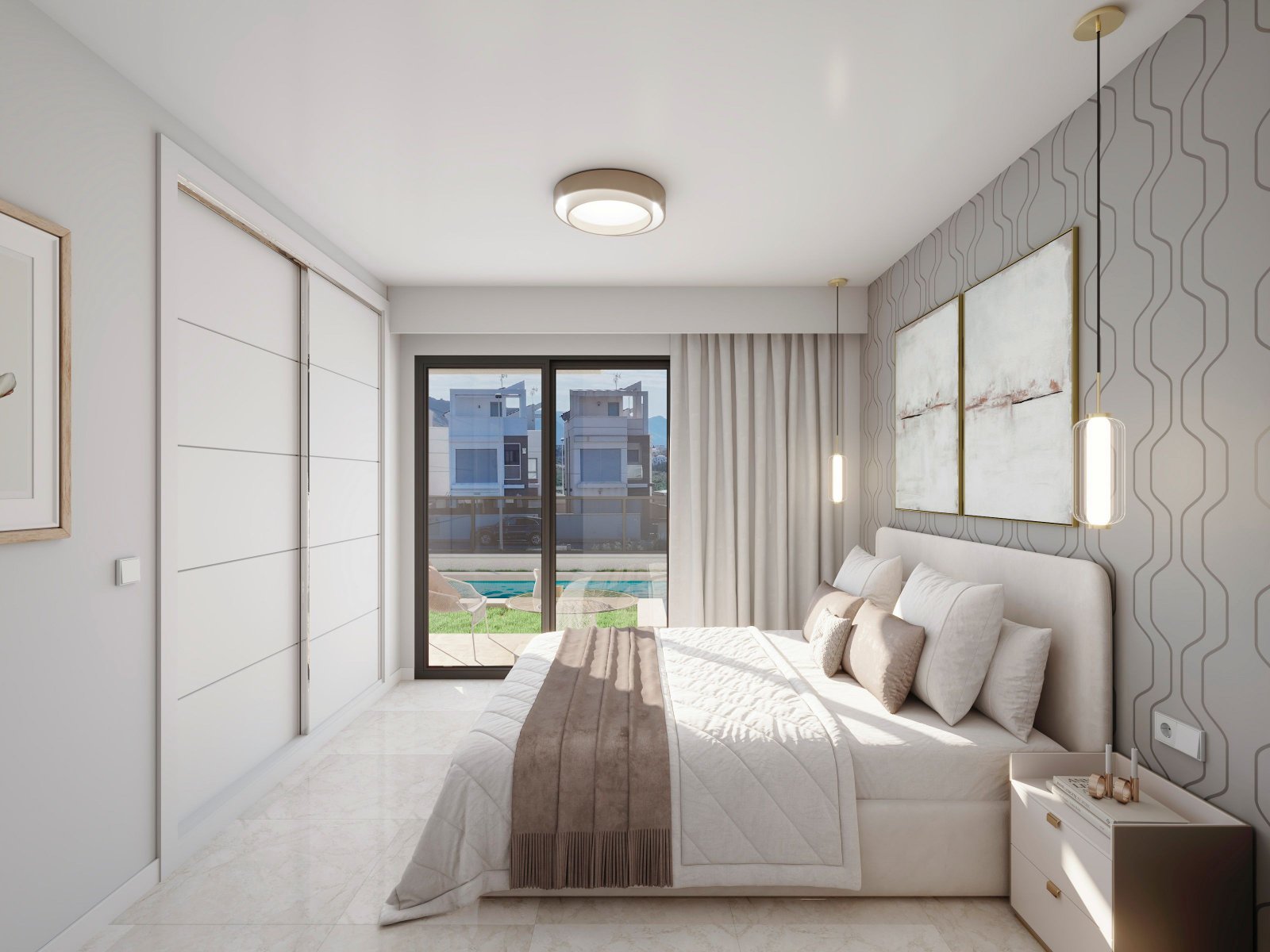 Ekskluzywny bungalow, widok na morze, Mazarrón