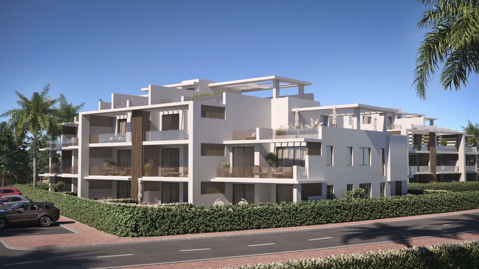 Luksusowe apartamenty z widokiem na morze, Estepona