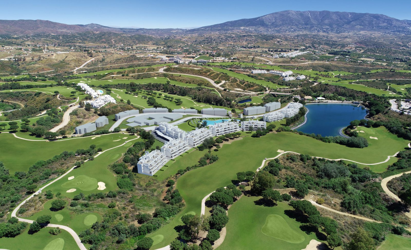 Moderne Apartments am Golfplatz, Mijas