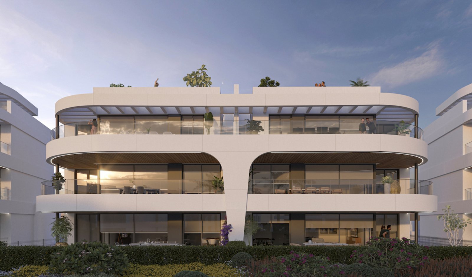 Luxusapartments, 3 km vom Meer entfernt, Estepona