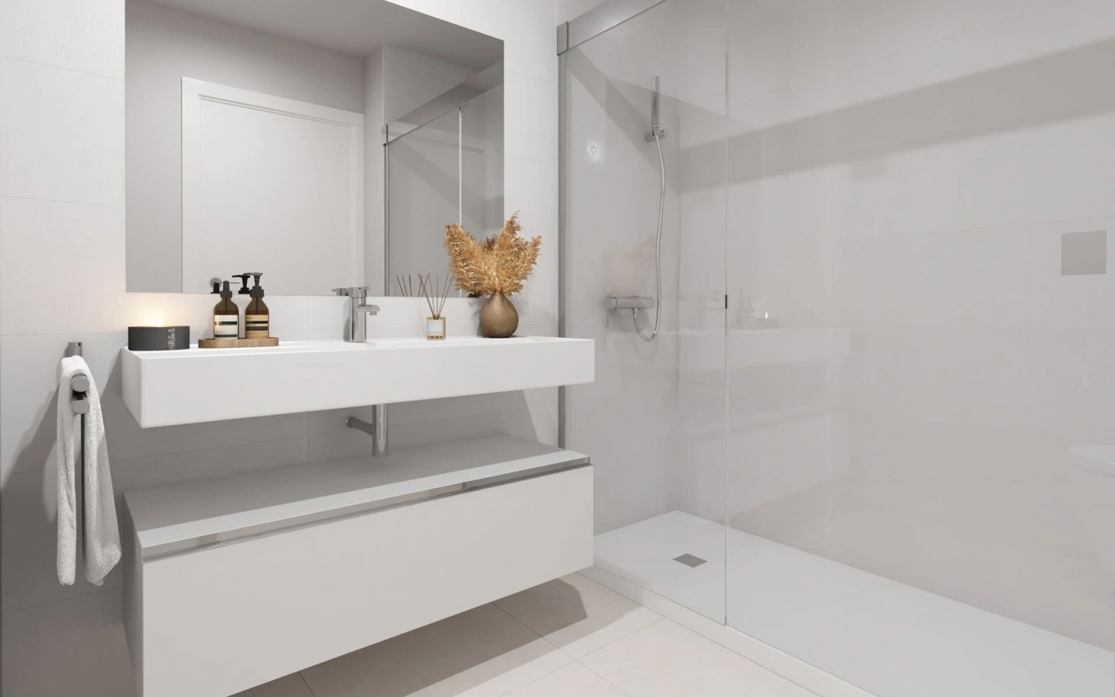 Nowoczesne apartamenty z widokiem na morze i prywatnym ogrodem, Casares