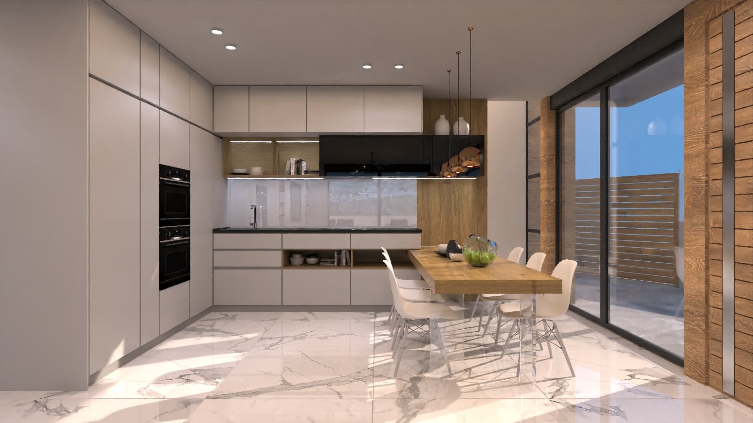 Nowoczesne domy szeregowe, prywatny basen i garaż, Ciudad Quesada