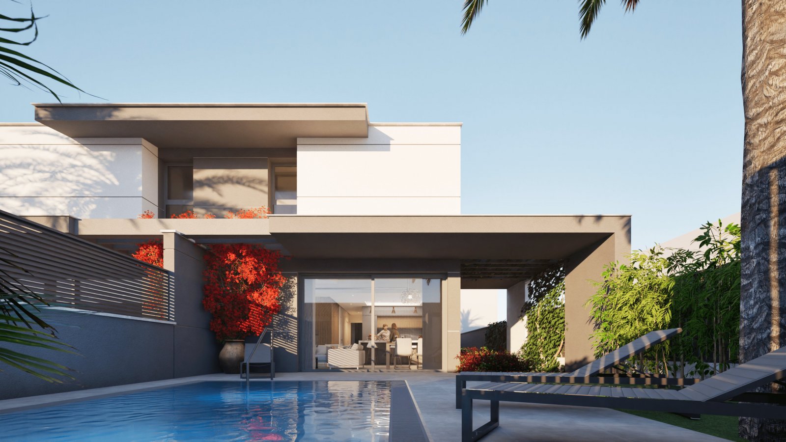 Ekskluzywna willa z prywatnym basenem i widokiem na morze, Los Nietos