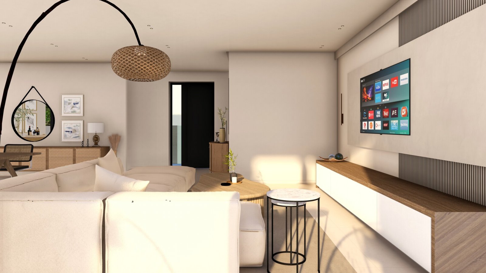 Ekskluzywne wille rodzinne, prywatne baseny i widok na morze, Finestrat