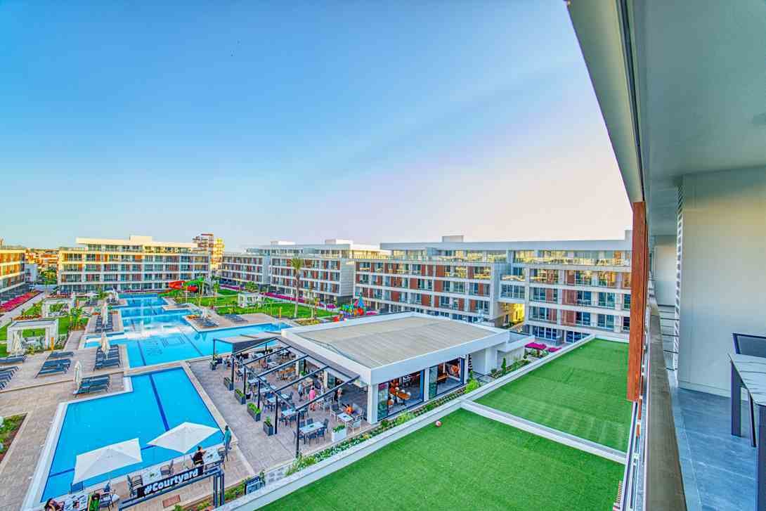 Komfortable 2+1-Zimmer-Wohnung im Innenhof — İskele / Long Beach, Nordzypern