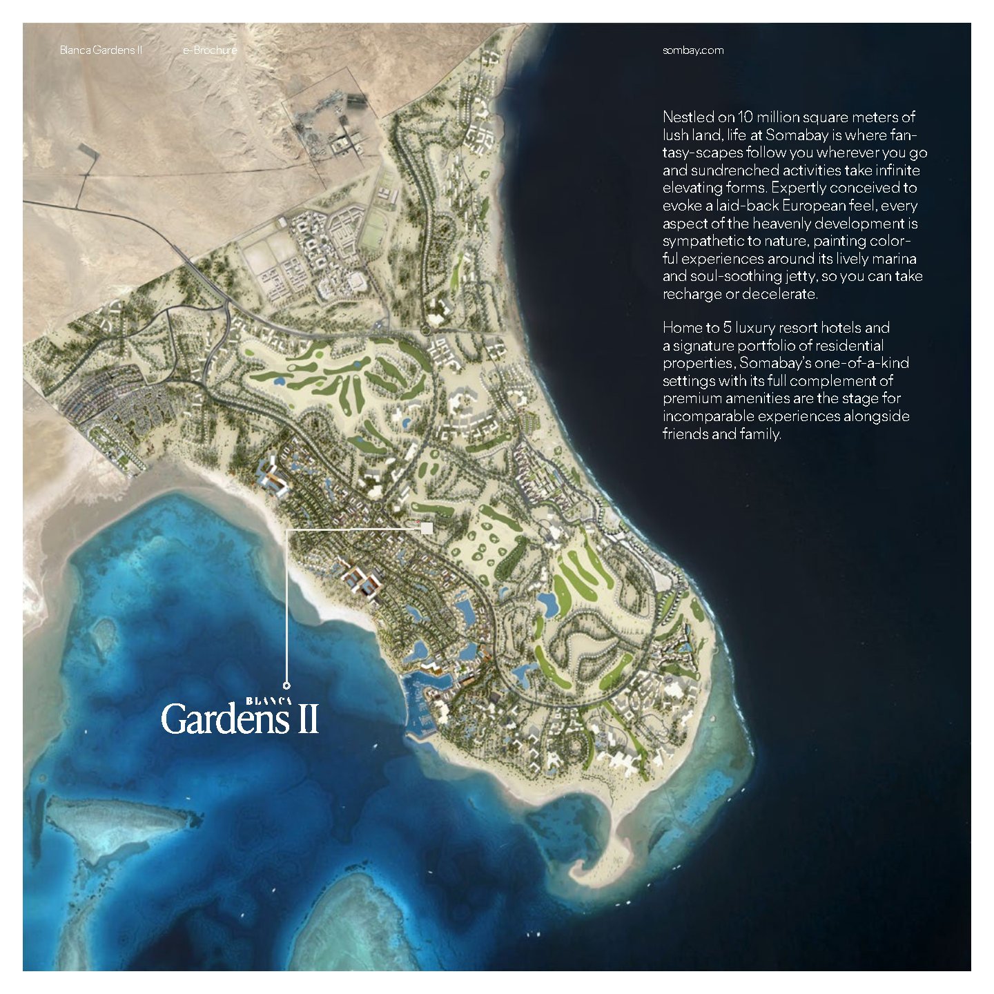 Chata na parterze w Blanca Gardens, Soma Bay