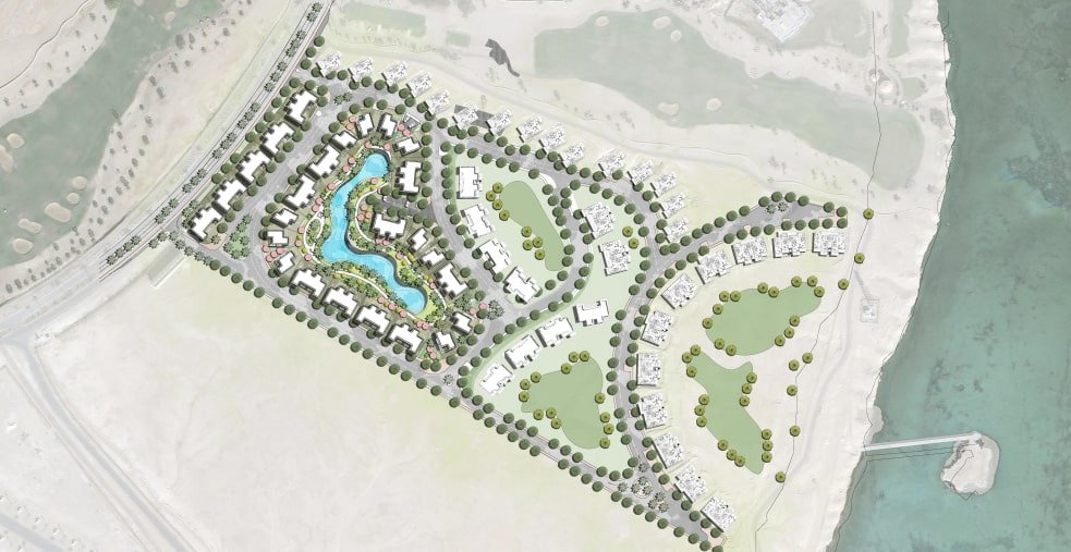 Ekskluzywny apartament z trzema sypialniami, możliwość płatności ratalnej, Arc of Soma Lagoon – luksus, golf i podwodny raj na egipskiej Riwierze