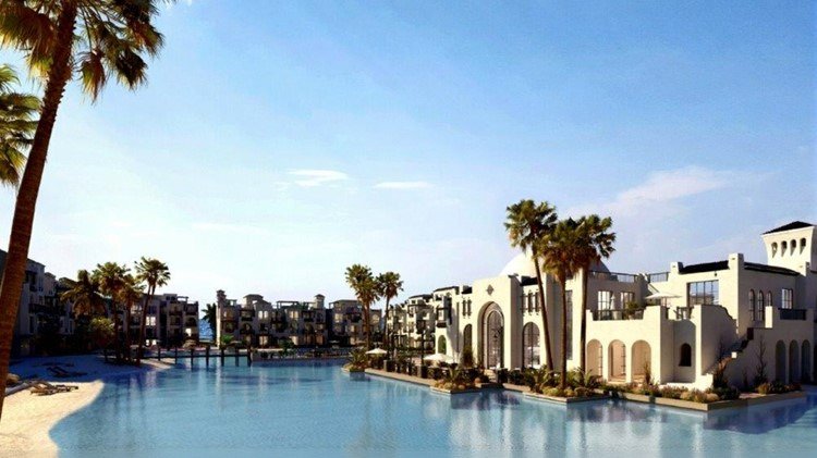 Luksusowe dwupokojowe mieszkanie z prywatnym ogrodem o powierzchni 18 m²! – w Cala Sahl Hasheesh