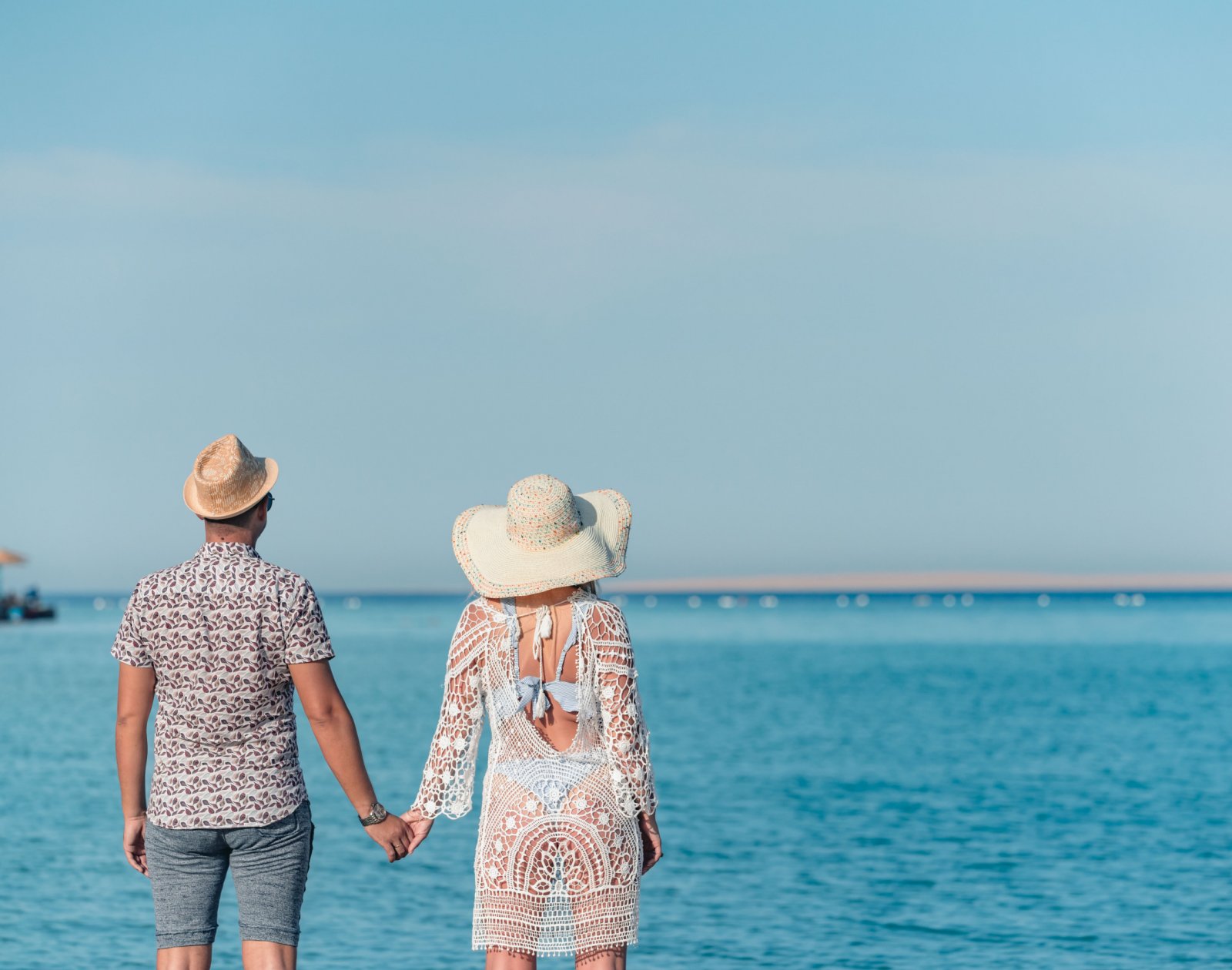 Gotowe do zamieszkania: Nowe i przestronne dwupokojowe mieszkanie z widokiem na morze w ośrodku Scandic Resort Hurghada