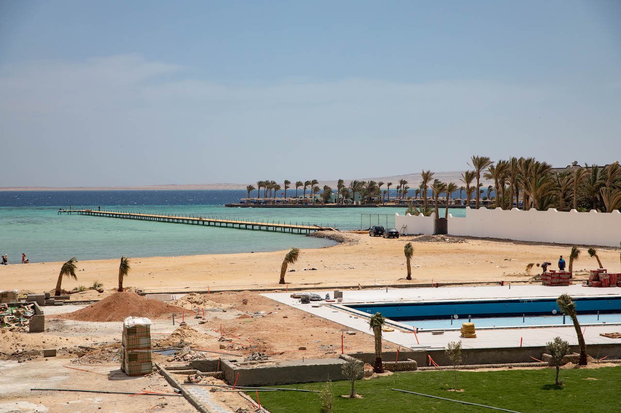 Gotowy do zamieszkania: Eleganckie jednopokojowe mieszkanie w ośrodku Scandic Resort Hurghada