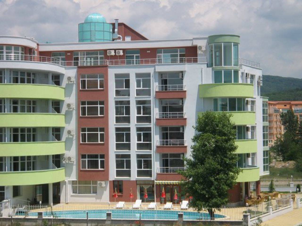 Dwupokojowe mieszkanie w kompleksie Pirop City, Słoneczny Brzeg, Bułgaria