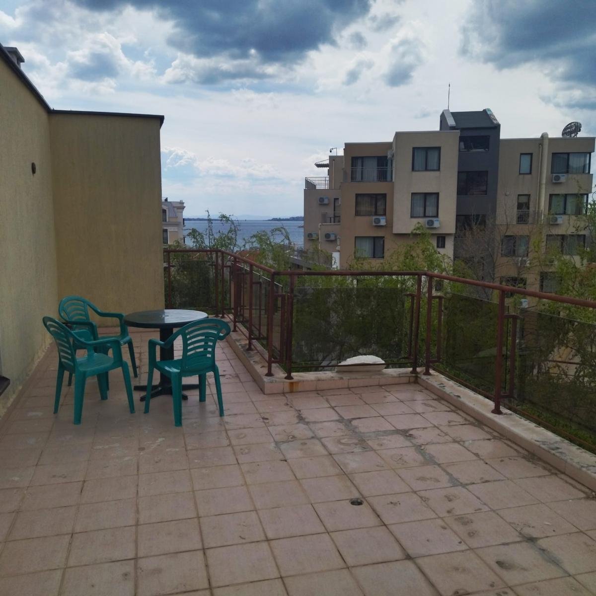 90 m² Studio with Sea View • 200 m to Beach • Saint Vlas