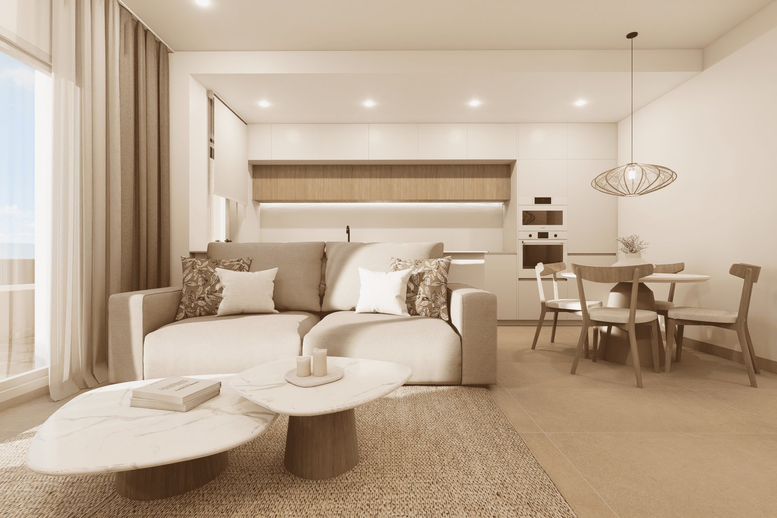 Nowoczesne bungalowy, 2 km od morza, z basenem, Pilar de la Horadada