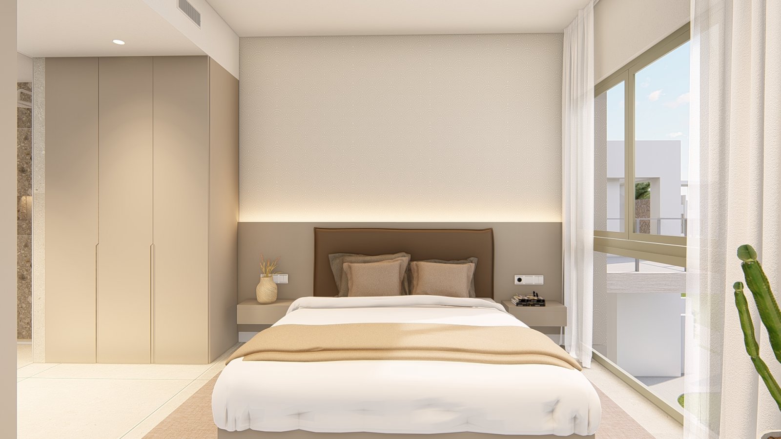 Luksusowe apartamenty 300 m od morza, 1 km od pola golfowego, Los Alcázares