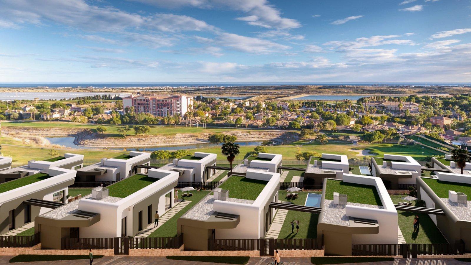 Nowoczesne apartamenty z widokiem na morze i basenem, Mutxamel