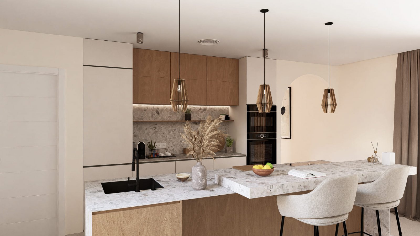 Ekskluzywne domy wolnostojące, prywatny basen i ogród, Murcia