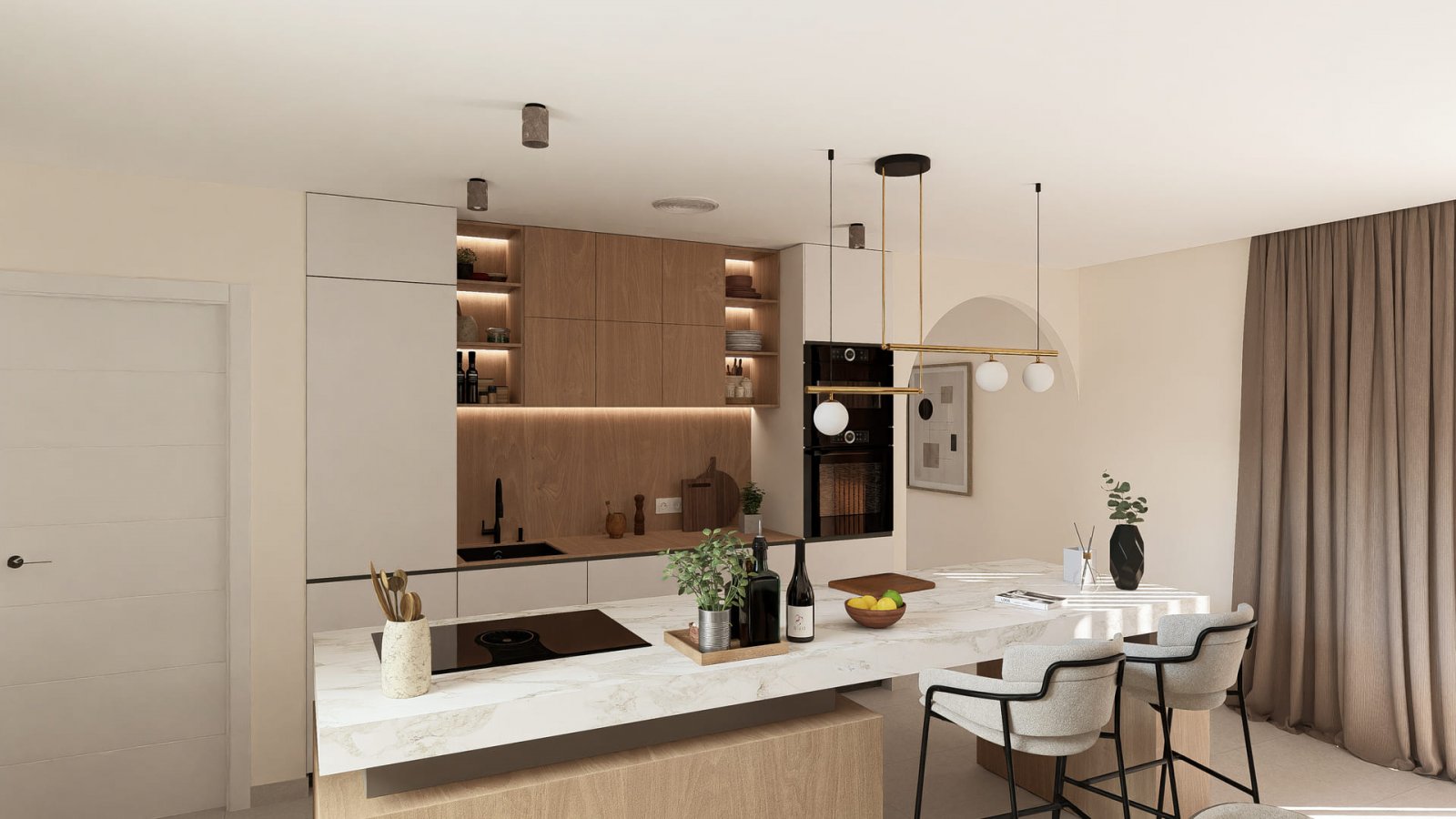 Ekskluzywne domy wolnostojące, prywatny basen i ogród, Murcia