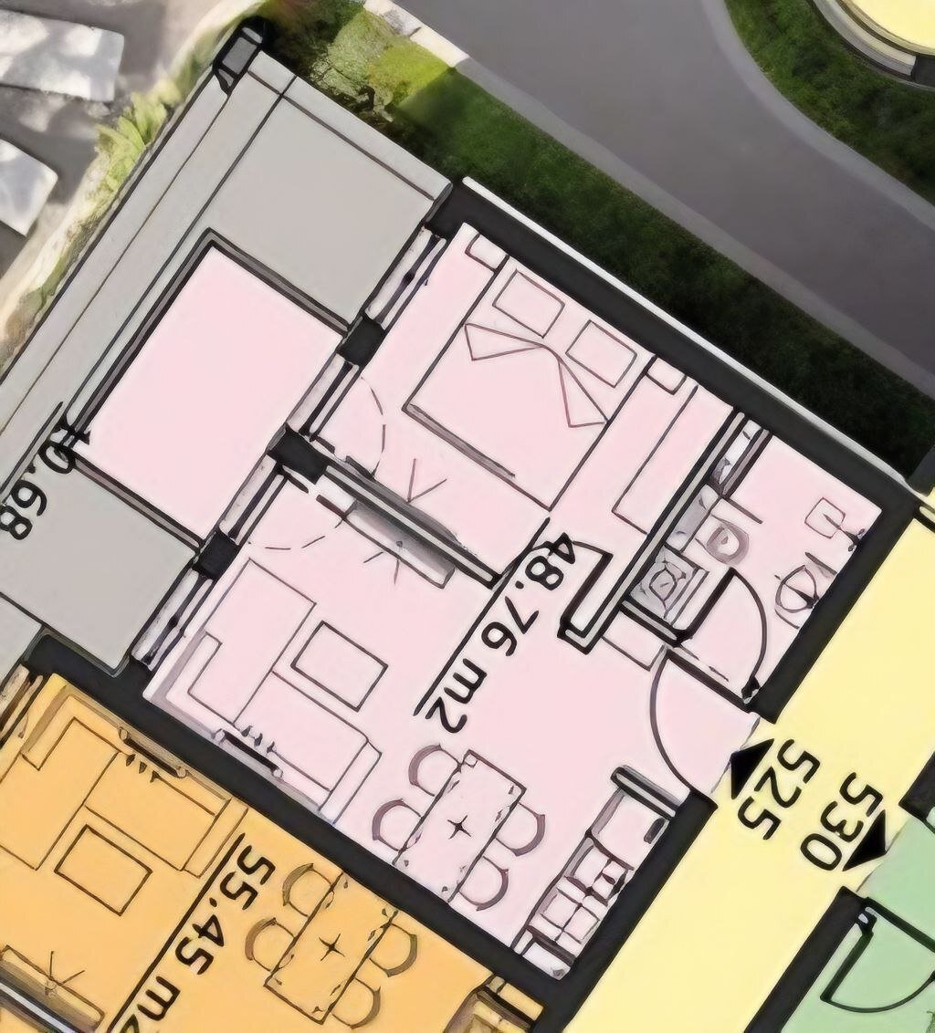 Nowe dwupokojowe mieszkanie w kompleksie Harmony Premium, Słoneczny Brzeg, Bułgaria