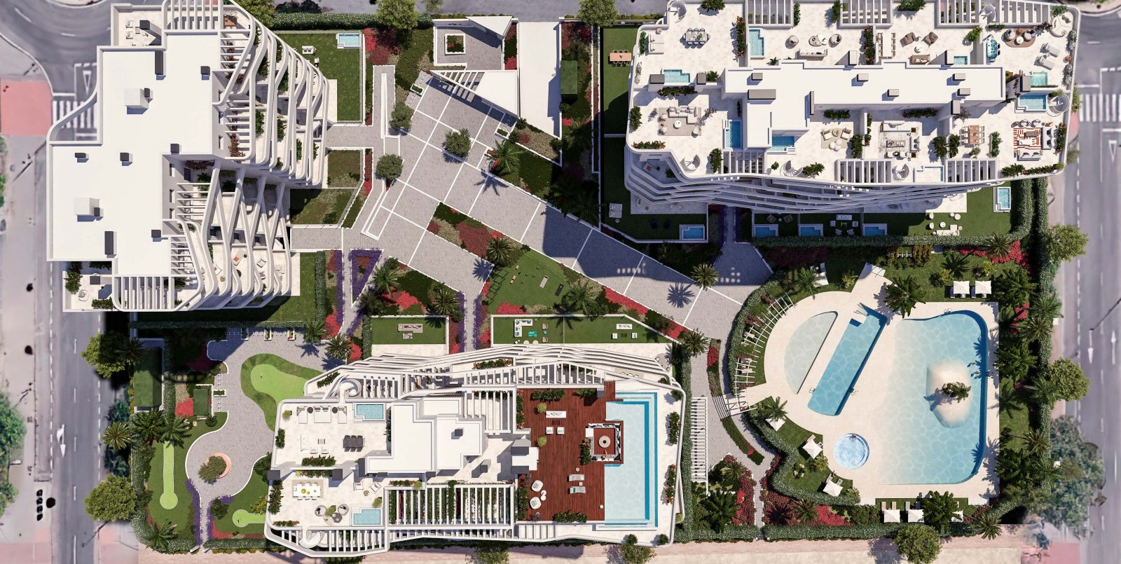 Moderne Apartments, 400 m vom Meer entfernt und mit Gemeinschaftspool, La Vila Joiosa