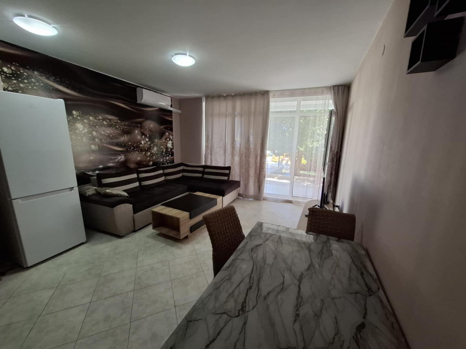 Furnished 1-Bedroom Apartment in Sunset Kosharitsa | Pool View | Quiet Area