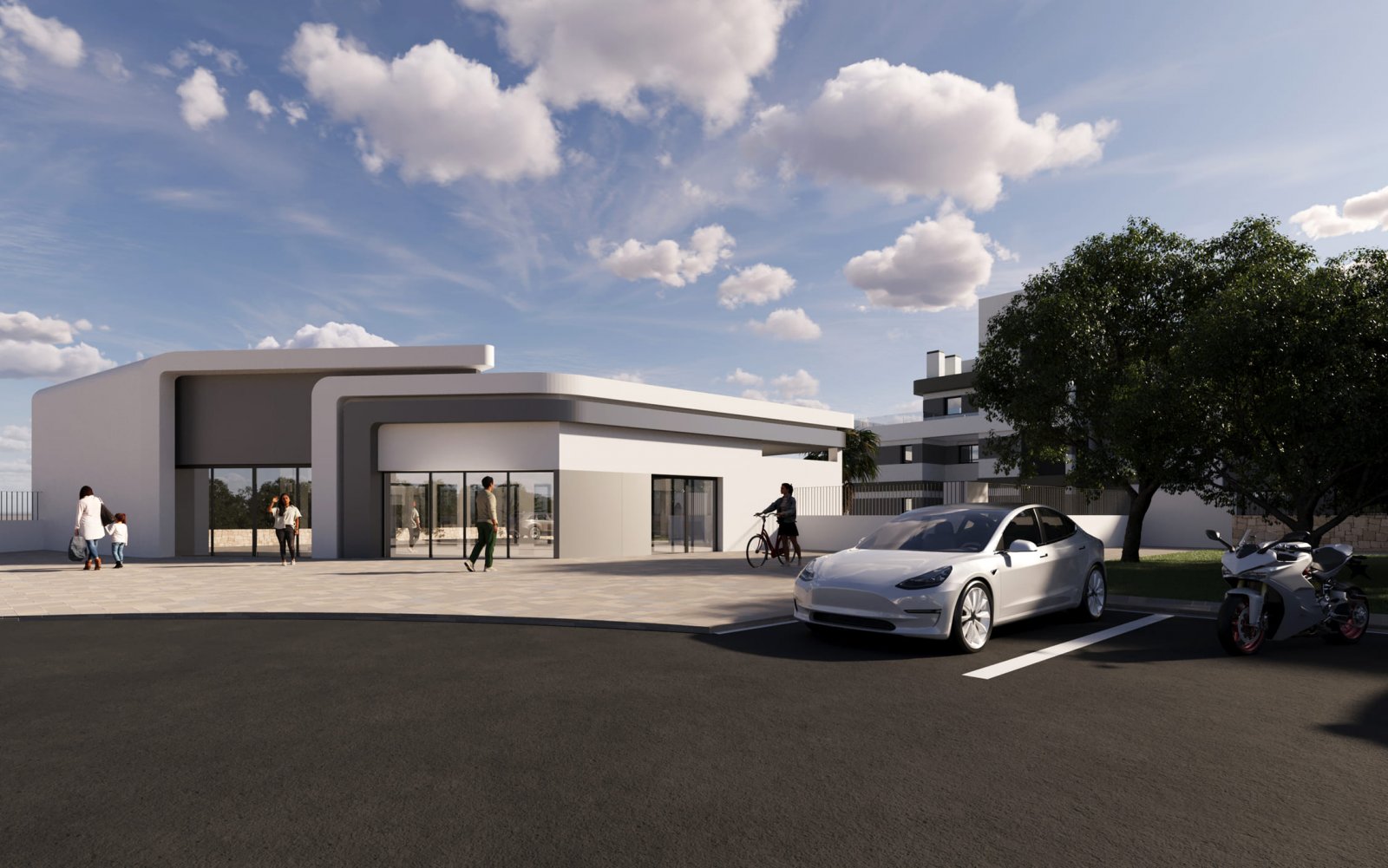 Nowoczesne domy wolnostojące z prywatnym basenem i ogrodem, Mutxamel