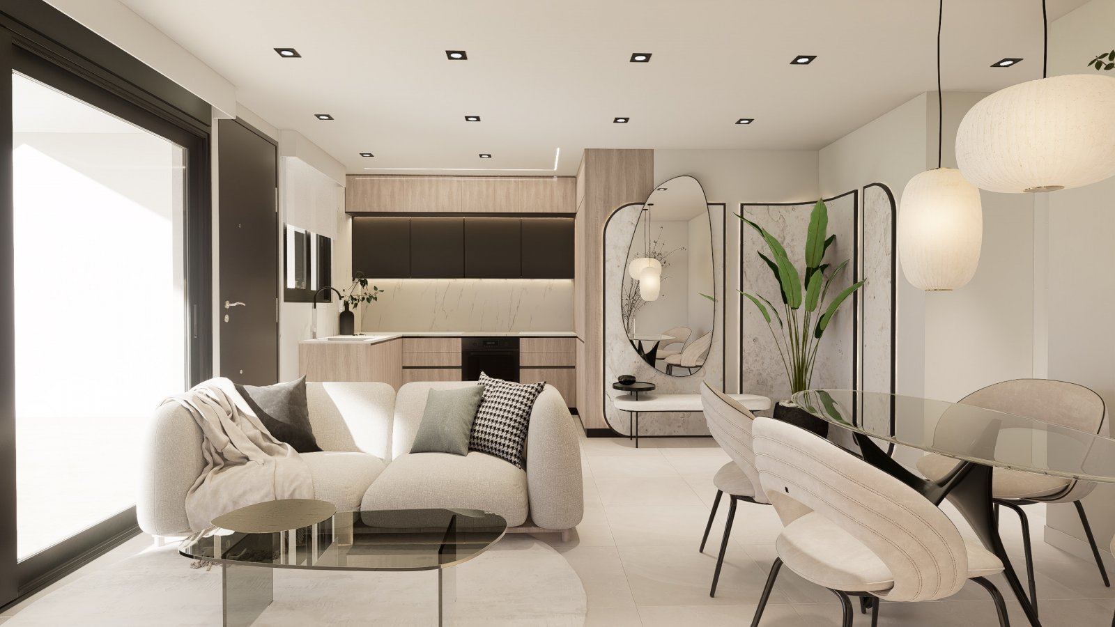 Elegancki bungalow, 1,7 km od morza z basenem, Pilar de la Horadada