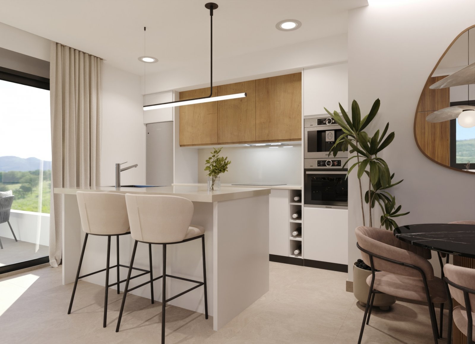 Nowoczesne apartamenty 1 km od pola golfowego i 18 km od lotniska Fuente Alamo