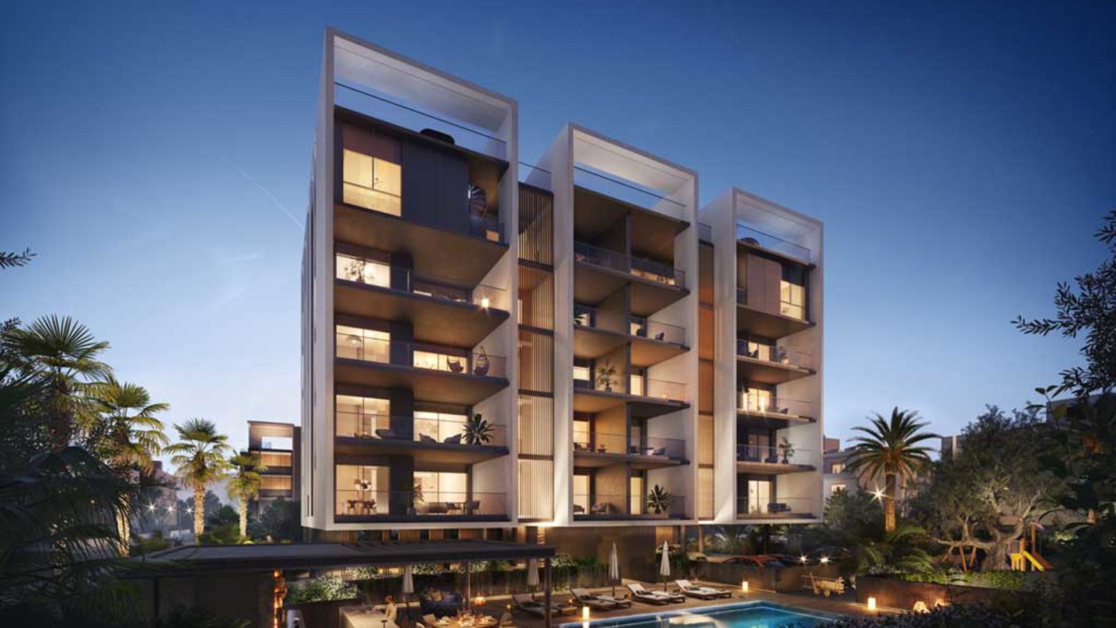 Luksusowy apartament z dwiema sypialniami nad morzem, Limassol