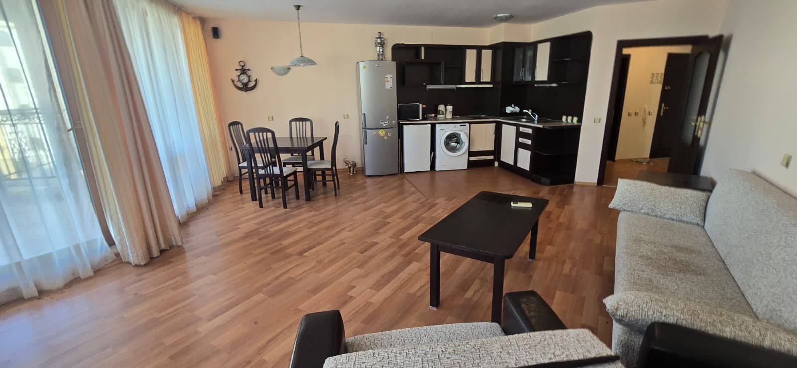 2-pokojowe mieszkanie z widokiem na morze w Tsarevo, region Burgas, Bułgaria