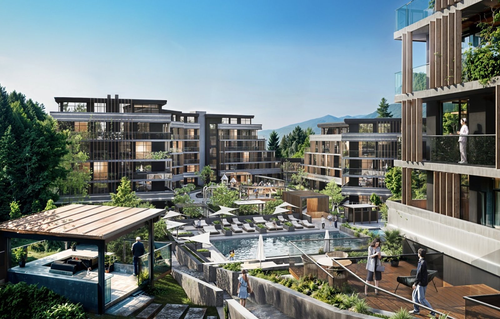 Ekskluzywne trzypokojowe mieszkanie z widokiem na morze w Zlatni Pyasatsi, Warnie