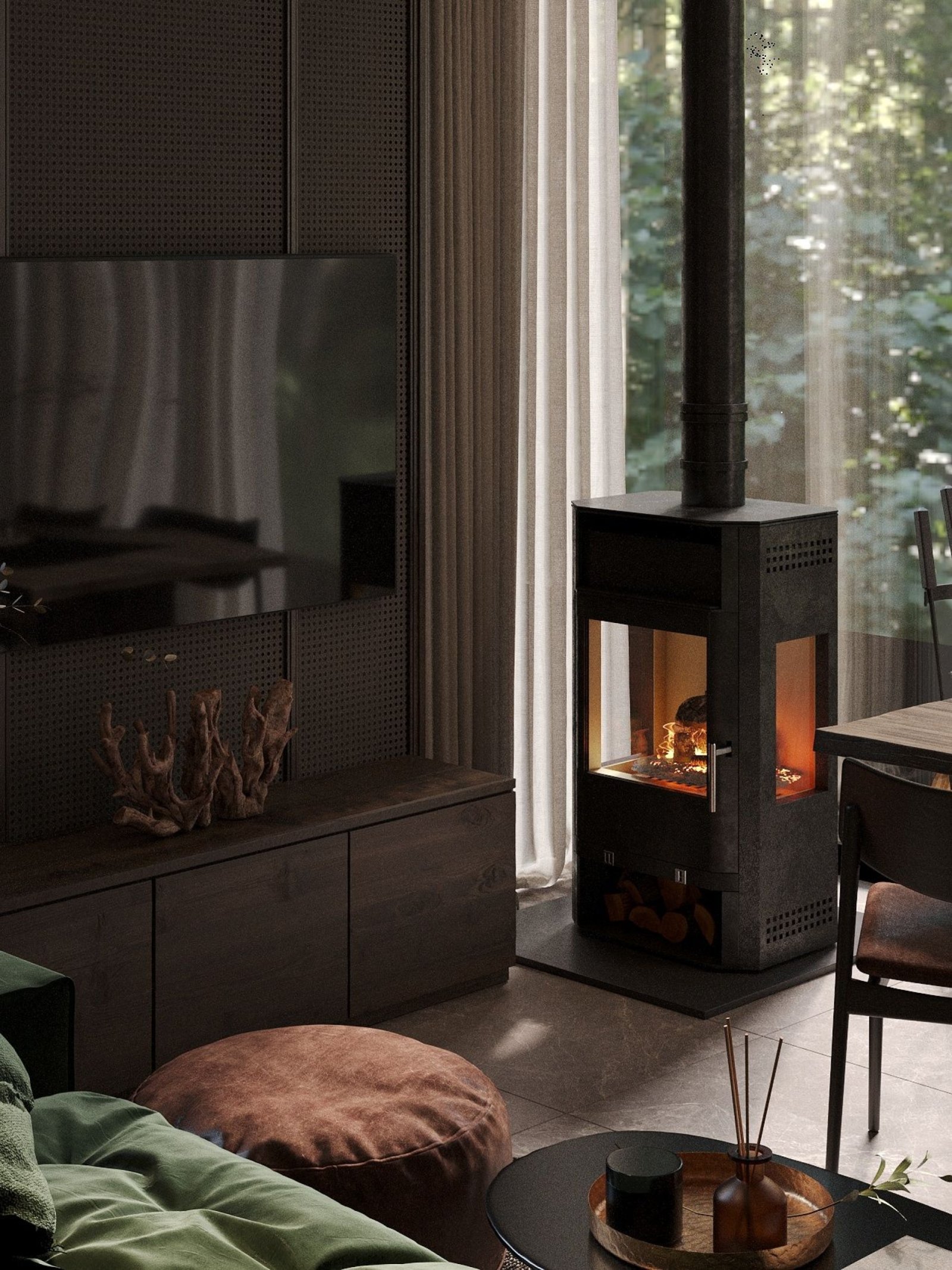 Dwupokojowy apartament w kompleksie Villa Apart Hotel w Warnie