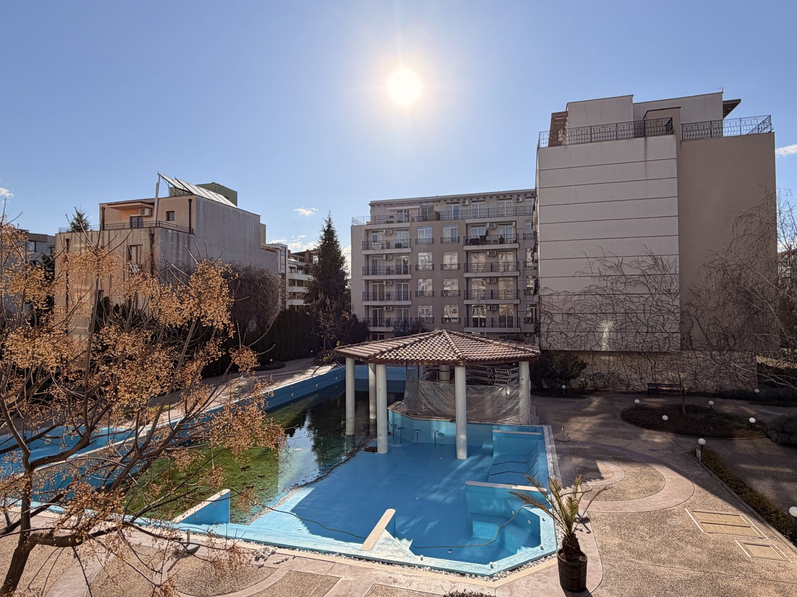 Studio im Down Park mit Poolblick Sonnenstrand Bulgarien